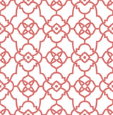 A-Street Prints 2702-22719 Atrium Coral Trellis Wallpaper