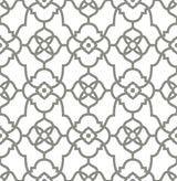 A-Street Prints 2702-22720 Atrium Grey Trellis Wallpaper