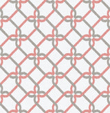 A-Street Prints 2702-22722 Palladian Coral Links Wallpaper