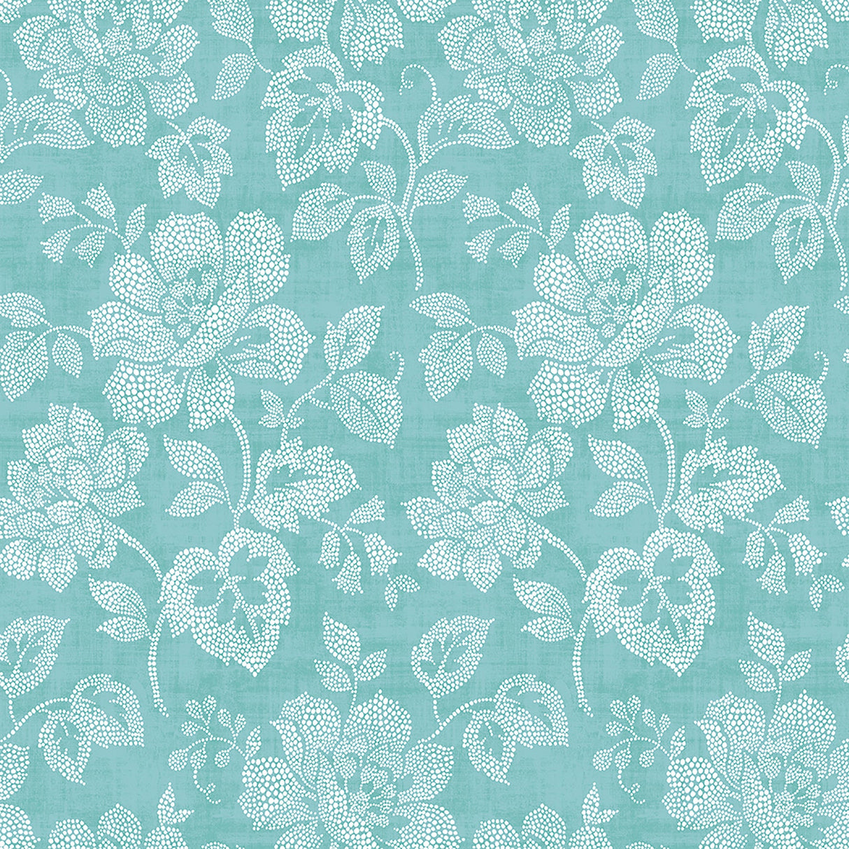 A-Street Prints 2702-22735 Tivoli Turquoise Floral Wallpaper