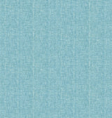 A-Street Prints 2702-22754 Oasis Turquoise Linen Wallpaper