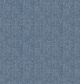 A-Street Prints 2702-22756 Oasis Blue Linen Wallpaper