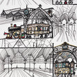 Schumacher Trains Multi On White Wallpaper - Eade's Wallpaper