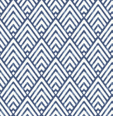 Brewster 2704-21828 Vertex Indigo Diamond Geometric Wallpaper