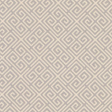 Brewster 2704-21861 Omega Taupe Flocked Geometric Wallpaper