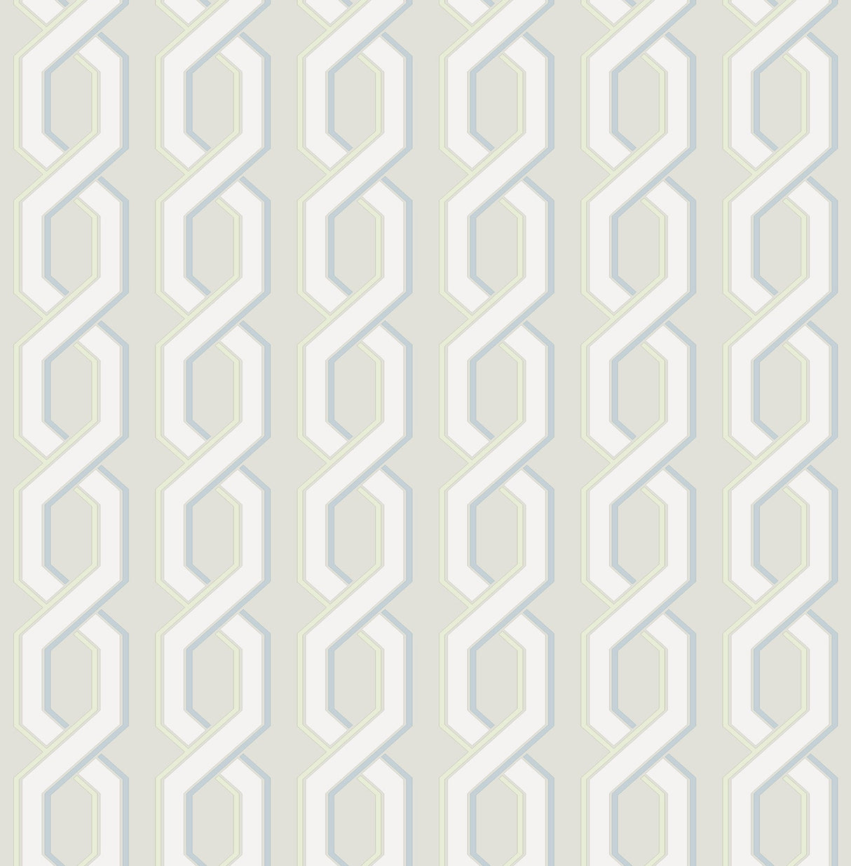 Brewster 2704-22687 Twist Grey Geometric Wallpaper