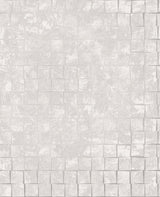 Brewster 2704-23001 Dagmar Light Grey Medium Squares Wallpaper