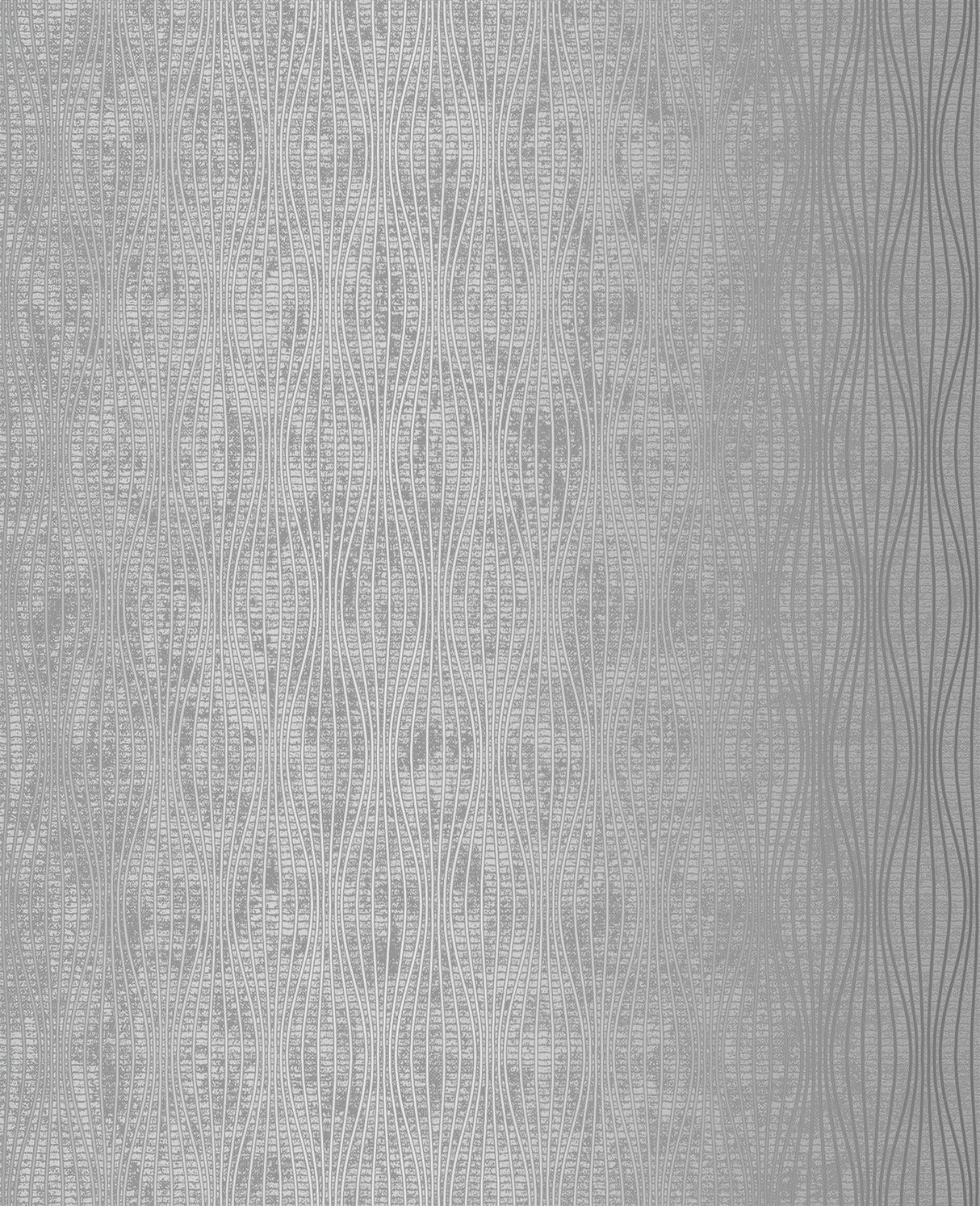 Brewster 2704-23027 Kalix Silver Wave Wallpaper