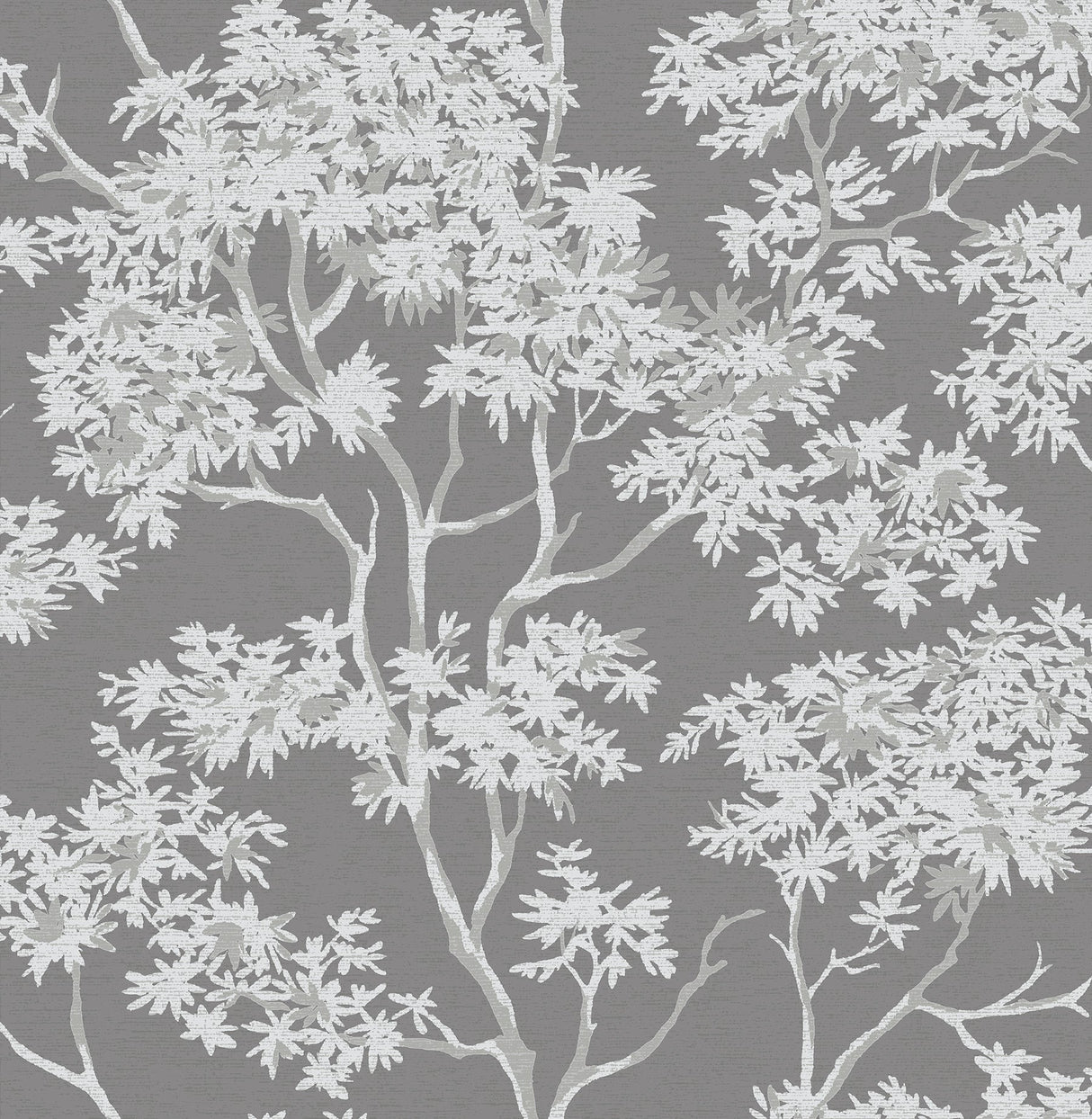 Brewster 2704-41253SW Paix Charcoal Trees Wallpaper