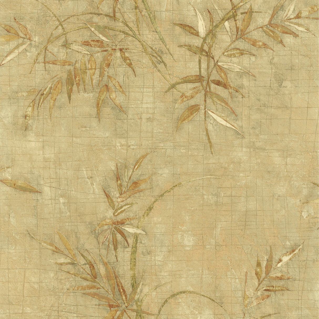 Brewster 2704-42703 Kazumi Olive Bamboo Texture Wallpaper