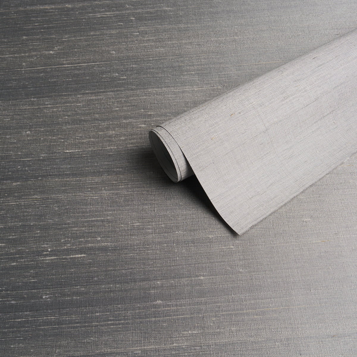 Schumacher 2707193 SHINNECOCK in STEEL Wallpaper - NATURAL T