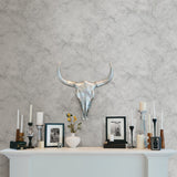 A-Street Prints 2716-23810 Innuendo Grey Marble Wallpaper