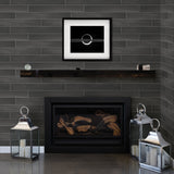 A-Street Prints 2716-23820 Titan Black Wood Wallpaper