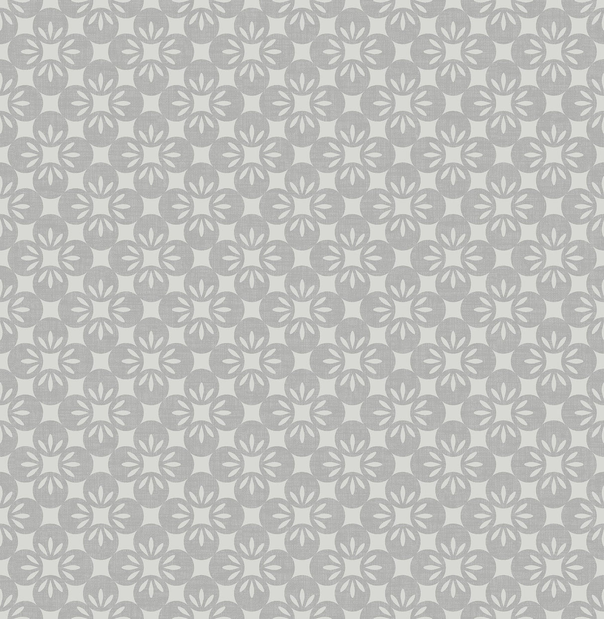 A-Street Prints 2716-23830 Orbit Grey Floral Wallpaper