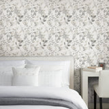 A-Street Prints 2716-23867 Gossamer Grey Botanical Wallpaper