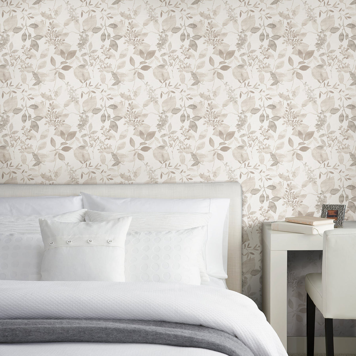 A-Street Prints 2716-23868 Gossamer Taupe Botanical Wallpaper