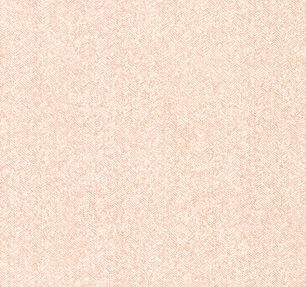 Brewster 2718-002805 Hound Blush Herringbone Wallpaper