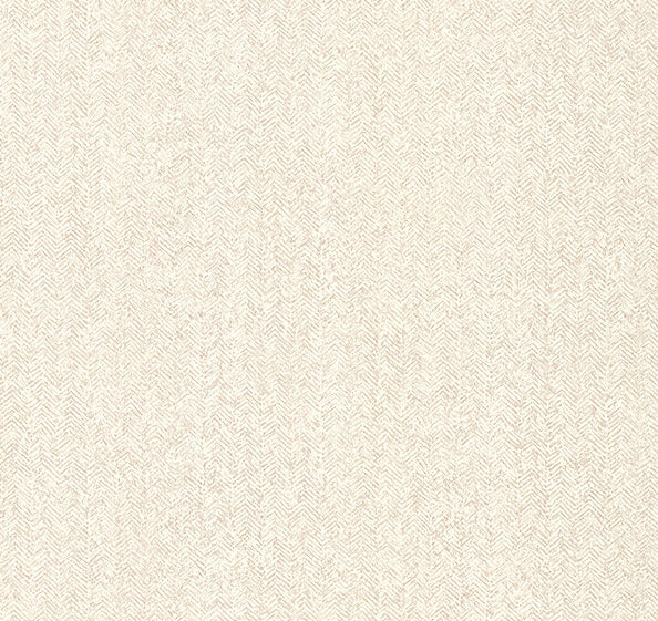 Brewster 2718-002808 Hound Cream Herringbone Wallpaper