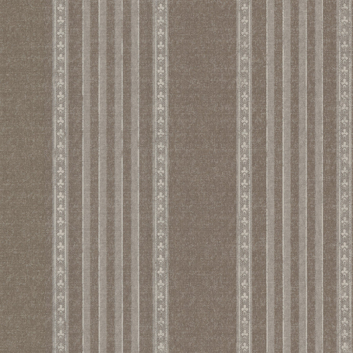 Brewster 2718-21045 Adria Chocolate Jacquard Stripe Wallpaper