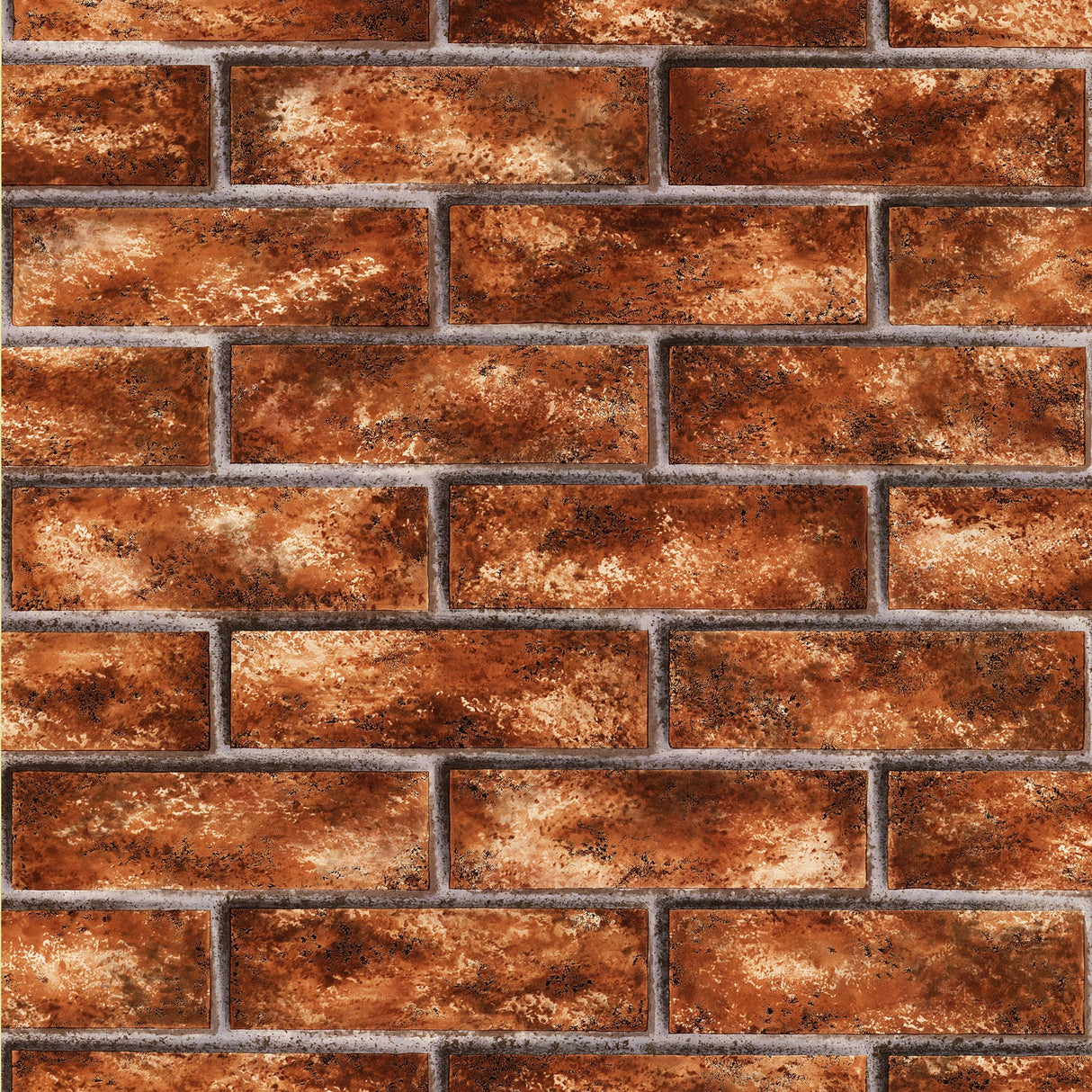 Brewster 2718-44145 Urbania Red Brick Texture Wallpaper