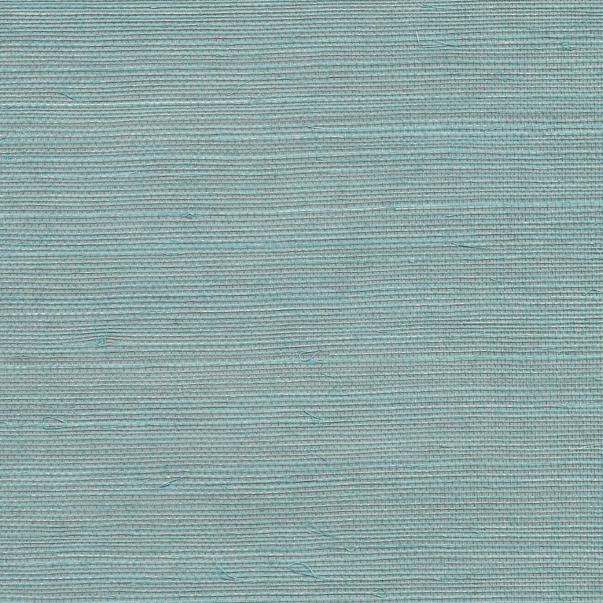 Kenneth James 2732-80016 Haiphong Turquoise Grasscloth Wallpaper