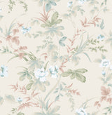 Brewster 2734-003201 Begg Rock Cream Botanical Wallpaper
