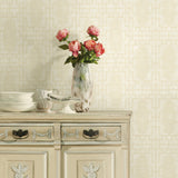 Brewster 2734-003247 Umaid Neutral Geometric Wallpaper