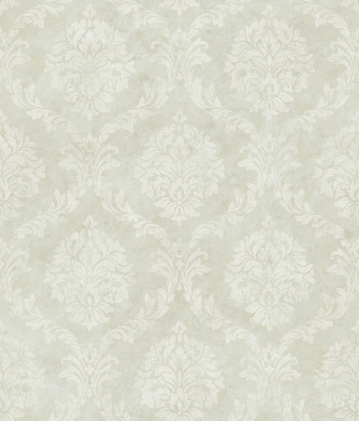 Brewster 2734-003427 Saint Malo Grey Damask Wallpaper