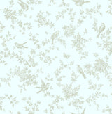 Brewster 2734-003516 Mafra Green Floral Trails Wallpaper