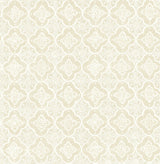 Brewster 2734-003533 Seville Wheat Geometric Tile Wallpaper