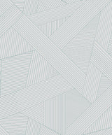 Brewster 2734-M1481 Preston Light grey Geometric Wallpaper