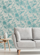 Brewster 2734-M1484 Kenitra Cream Botanical Wallpaper