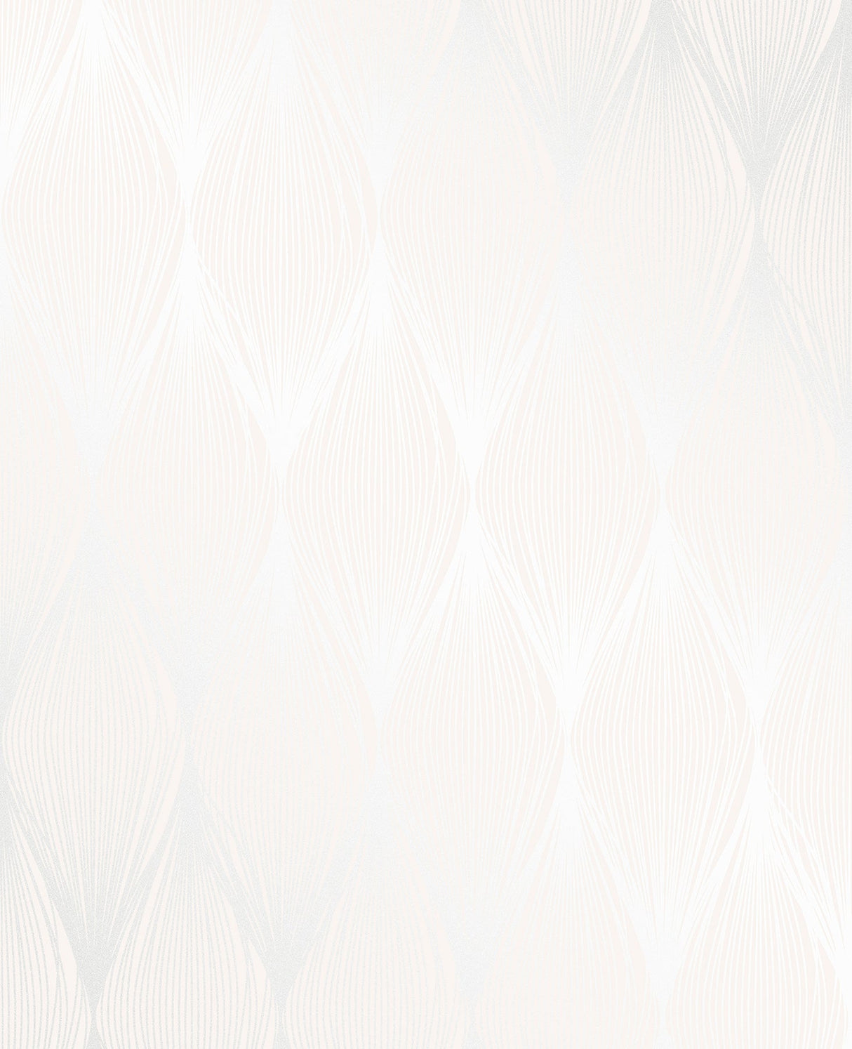 Decorline 2735-23325 Gleam Cream Linear Ogee Wallpaper