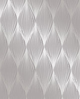 Decorline 2735-23327 Gleam Purple Linear Ogee Wallpaper