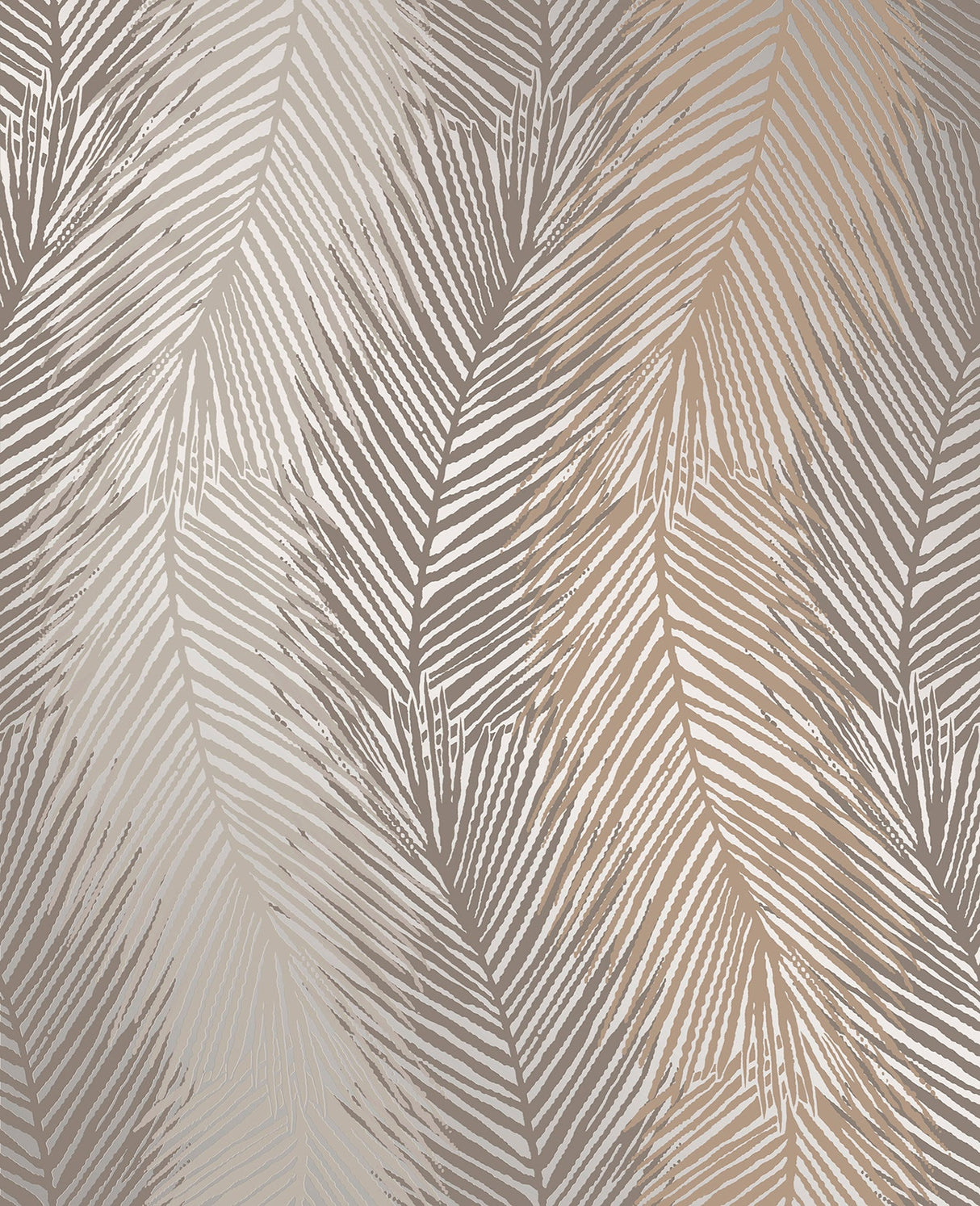 Decorline 2735-23343 Wheaton Bronze Leaf Wave Wallpaper