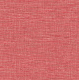 A-Street Prints 2744-24117 Exhale Coral Faux Grasscloth Wallpaper