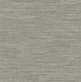 A-Street Prints 2744-24119 Exhale Grey Faux Grasscloth Wallpaper