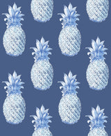 A-Street Prints 2744-24139 Copacabana Navy Pineapple Wallpaper