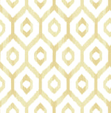 A-Street Prints 2744-24141 Lucia Yellow Diamond Wallpaper