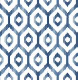 A-Street Prints 2744-24143 Lucia Blue Diamond Wallpaper