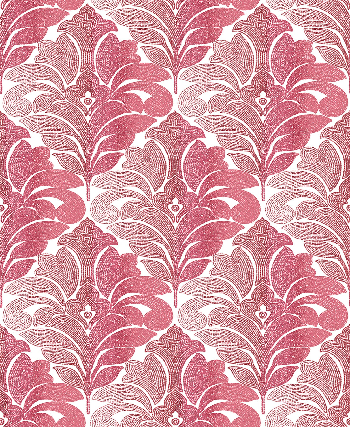 A-Street Prints 2744-24146 Balangan Red Damask Wallpaper