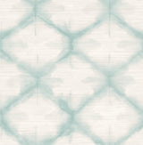 A-Street Prints 2744-24159 Zanzibar Aqua Shibori Wallpaper