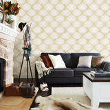 A-Street Prints 2744-24162 Zanzibar Gold Shibori Wallpaper