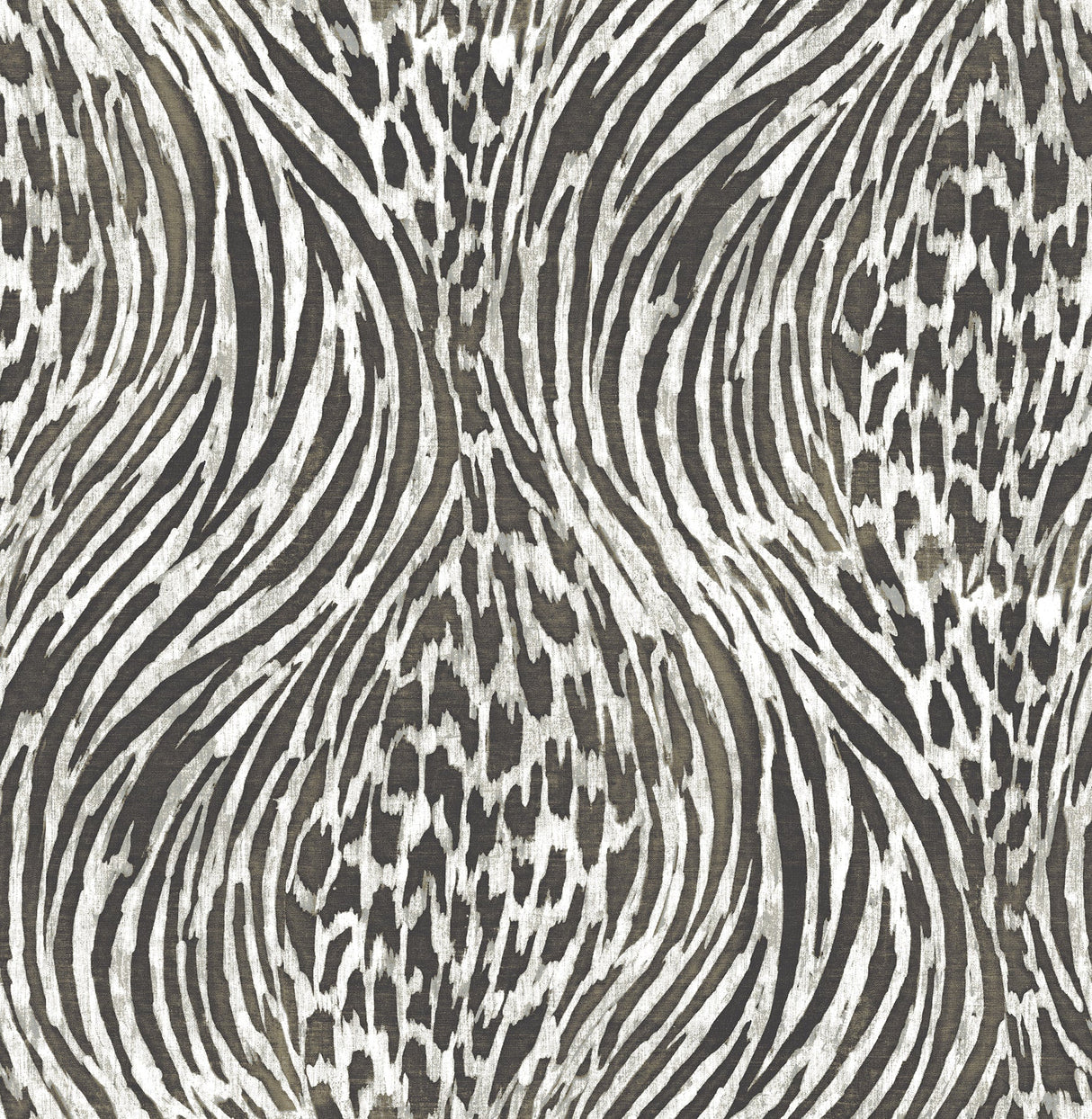 A-Street Prints 2763-24204 Splendid Platinum Animal Print Wallpaper