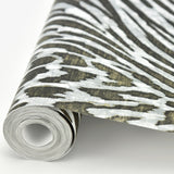 A-Street Prints 2763-24204 Splendid Platinum Animal Print Wallpaper