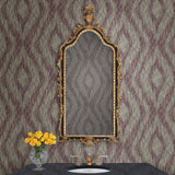 A-Street Prints 2763-24218 Ethereal Purple Ogee Wallpaper