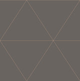 A-Street Prints 2763-24224 Twilight Grey Geometric Wallpaper