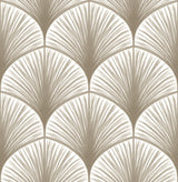 A-Street Prints 2763-24231 Dusk Taupe Frond Wallpaper