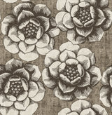 A-Street Prints 2763-24239 Fanciful Brown Floral Wallpaper