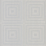 A-Street Prints 2763-87317 Luminous Silver Beaded Geometric Wallpaper